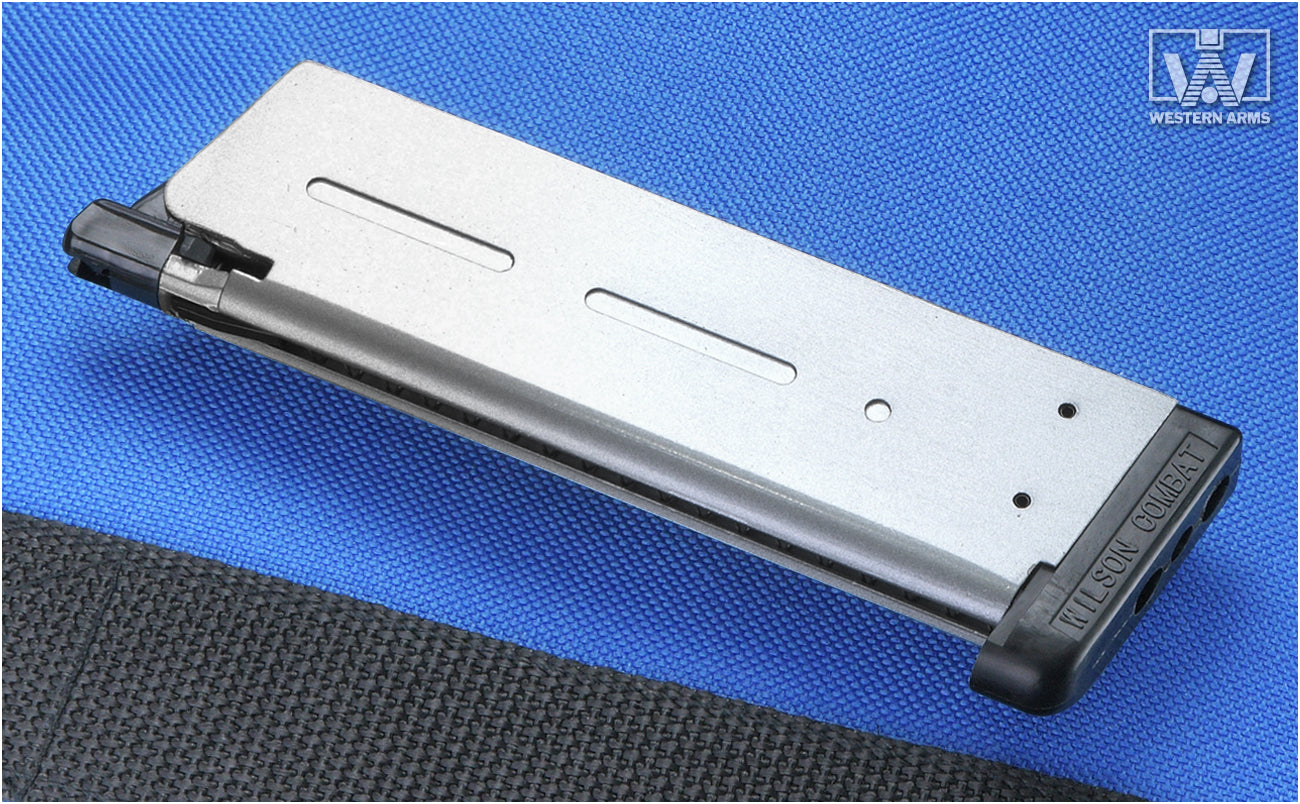 WA 1911シリーズ用 WL 23rdスペアマガジン シルバー:WL1