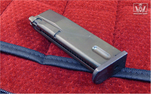 WA ベレッタM84FSシリーズ用 20rdスペアマガジン ブラック：BT3