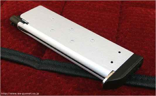 WA 1911シリーズ用 SFA 21rdスペアマガジン シルバー：CW1