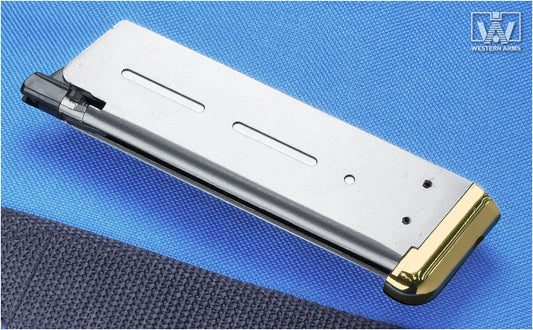 WA 1911シリーズ用 BC 21rdスペアマガジン シルバー：GM9