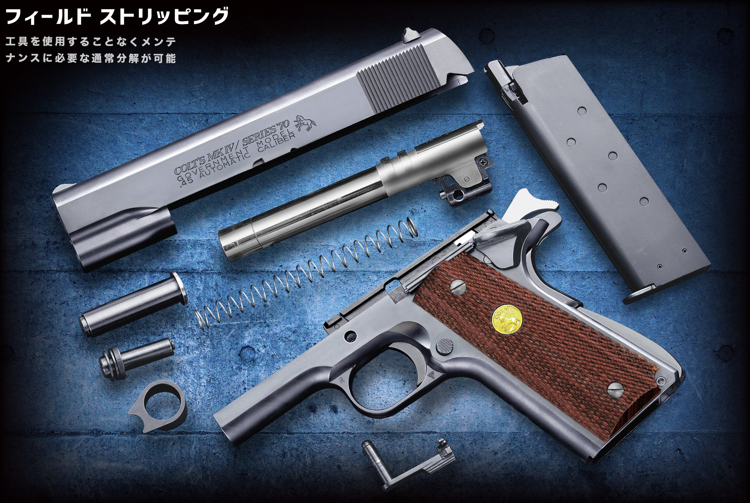 ウエスタンアームズ コルト MK IV シリーズ70 プレミアムエディション WA コルトMkⅣシリーズ70 プレミアム・エディション – ウエスタン